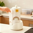 thumbnail image 3 of Rack Organization Countertop Paper Towel Holder with Stand and Spiral Tear Design for Multiroom Kitchen Bathroom—-Hand and Versatile Organizer, 3 of 5