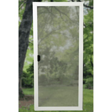 Pet-Friendly Sliding Patio Screen Door by RiteScreen®, White, Size 36in x 80in – Durable & Assembled