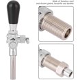 thumbnail image 2 of Grifo de válvula de cerveza ajustable Grifo de máquina de cerveza con bloqueo de bola Grifo de elaboración de cerveza doméstica, 2 of 5