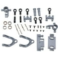 thumbnail image 2 of Upper Lower Swing Arm Set, RC Car Upper Lower Swing Arm Set Wear  Compact Replacement Parts  for WPL D12, 2 of 8