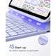 thumbnail image 4 of Funda con teclado para iPad Inateck AirTap de décima y undécima generación, color morado, 4 of 8
