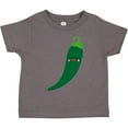 thumbnail image 3 of Inktastic Green Chili Pepper Kawaii Boys or Girls Toddler T-Shirt, 3 of 5