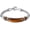Brown, variant on Tiger Eye Stainless Steel Bracelet for Men Natural Tiger Eye Crystal Stone Jewelry Handmade Courage and Stress Reduction Protection Bracelet