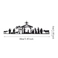 thumbnail image 3 of TIELUTT Christmas Decorations Indoor Sets for Christmas Indoor Metal Set with Base Christmas Ornament Decorations Christmas Trees Decorations Dated Christmas Ornament Bulk Ornament Christmas Decorati, 3 of 7
