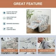 thumbnail image 3 of Recliner Slipcovers 4-Pieces Recliner Covers Recliner Couch Covers Recliner Chair Cover Non Slip Reclining Slipcovers with Storage Pockets Furniture Protector for Living Room, 3 of 8