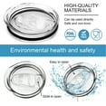 20 oz Tumbler Replacement Lids Spill Proof Splash Resistant Lids fit