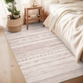 thumbnail image 3 of VUNATE 3'x5' Area Rugs for Living Room Washable Rugs Boho Moroccan Area Rug Soft Neutral Geometric Bohemian Carpet Distressed Indoor Rug for Bedroom Dining Room Office Foldable Nonslip Rug Pink, 3 of 5