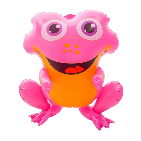 Rainforest Spotted Poison Dart Pink Frog Animal Inflatable 20"
