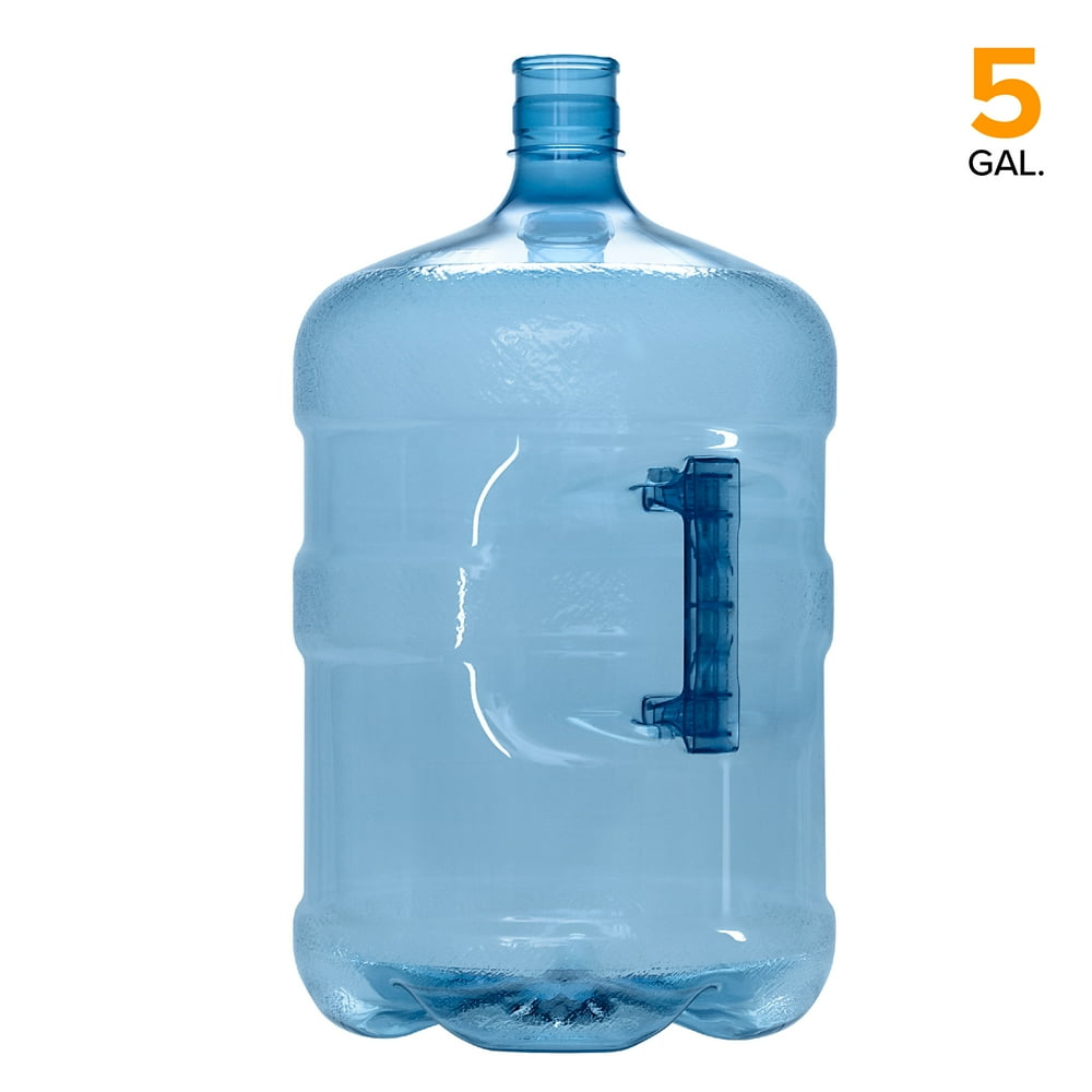 5 Gallon BPA FREE PET Plastic Crown Cap Water Bottle Container Jug Made