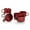 Red, variant on 10 Strawberry Street Wazee Matte 4.75" 22 oz Stoneware Mug, Set of 6, White