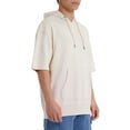 thumbnail image 6 of EPIC Studio Men's & Big Men's Ombre Dip Dye French Terry Short Sleeve Hoodie Sweatshirt, Sizes S-4XL, 6 of 9
