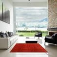thumbnail image 7 of Ahgly Company Machine Washable Indoor Rectangle Contemporary Red Area Rugs, 2' x 5', 7 of 7