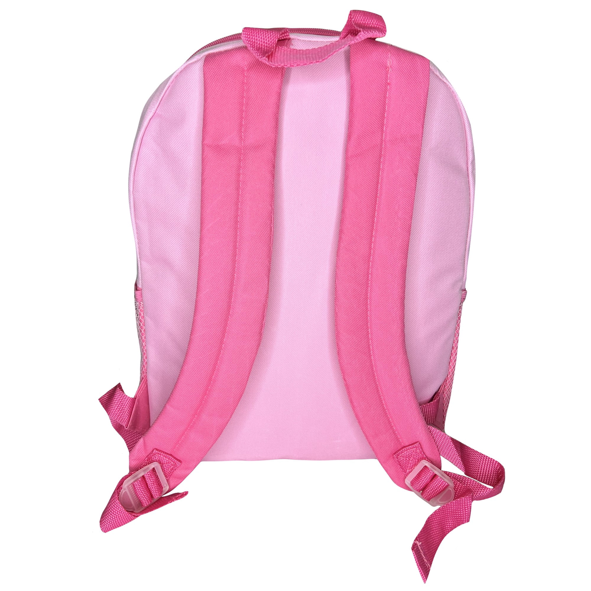Disney Minnie 16" Pink School Backpack with Front and Side Pockets