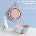 thumbnail image 2 of Multipurpose Foldable Collapsible Washbasin, Collapsible Portable Wash Basin Dishpan, Collapsible Dish Basin Small Wash Basin Plastic, Collapsible Dish Tub for Camping Sink and Rv Sinks, 2 of 8