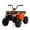 Orange, variant on TROPOW 12V Ride On Toys for Boys,Kids Ride On ATV,4 Wheeler Electric Vehicle for Kids,Battery Powered Quad Toy Vehicle with Music,Horn,High Low Speeds,Led Lights,Electric Ride On Toy,Pink
