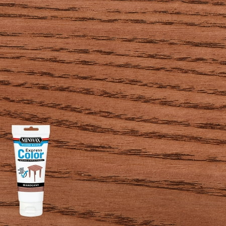 Minwax Express Color Wiping Stain & Finish, Mahogany, 6 fl. oz.
