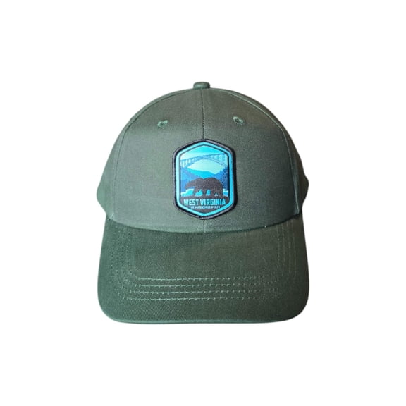 Adjustable West Virginia Cap: Comfortable State Pride Headwear for Outdoor Adventures