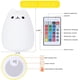 thumbnail image 4 of Lámpara de gato, luz nocturna de gatito para niños, luz LED de silicona con control remoto para bebés, niñas y niños pequeños, recargable, linda luz nocturna kawaii., 4 of 5