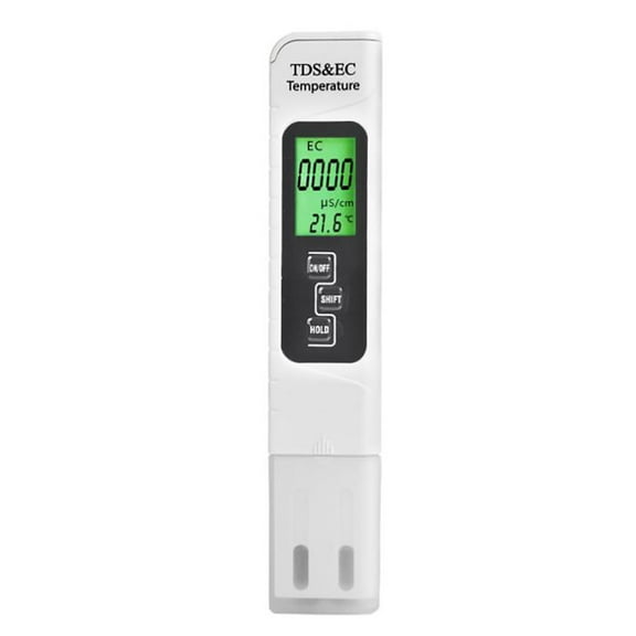 3 IN 1 Water Quality Tester EC TDS 19999 PPM Temperature Conductivity Detection Pen Digital Portable Filter Tool