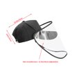 thumbnail image 2 of fastboy Casquette de Protection Faciale Unisexe Détachable Visière Transparente Casquette de Protection Faciale, 2 of 9