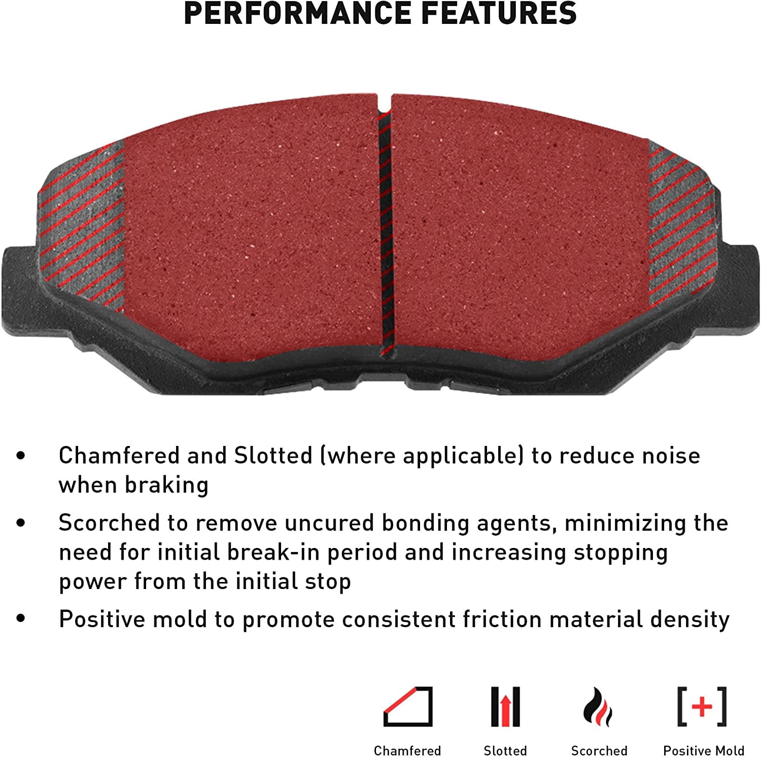 Dynamic 1214-0964-00 DFC Heavy Duty Pads - Semi Metallic Fits select: 2006-2010 FORD EXPLORER, 2003-2005 JEEP LIBERTY
