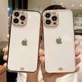 thumbnail image 4 of Compatible for iPhone 13 Pro Max 6.7 Inch Diamond Case, Luxury 3D Bling Crystal Rhinestone Sparkly Plating Clear Case for Women Girls Shockproof Camera Protective Back Cover - Black, 4 of 8