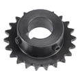 thumbnail image 1 of Unique Bargains 22 Teeth Sprocket 1/4' Pitch, 16mm Bore Carbon Steel, Keyway with 2 Set Screws, 1 of 6