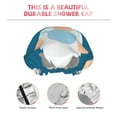 thumbnail image 5 of Kll Nurse Doctor Gnomes Pattern Shower Cap & Bath Cap For Women,Reversible Oversized Waterproof Shower Caps For All Hair Lengths,Elastic Reusable Bathing Hair Cap, 5 of 9