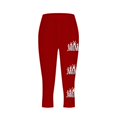 thumbnail image 4 of Pantalones de Ajuste Seco de la Moda de las Mujeres Imprimidas Leggings, Deporte de Yoga Elástico de Poliéster Elástico Respirable, 4 of 4