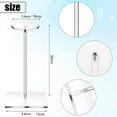 thumbnail image 4 of yuksok Clear Acrylic Hat Stand And Display Rack Hat Stands for Display Hat Pedestal, 4 of 4