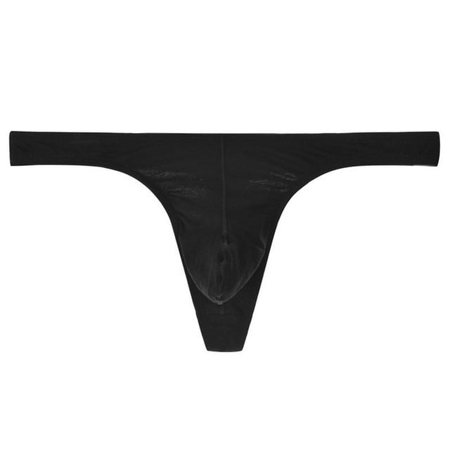 Ediodpoh sous-Vêtements Exotiques pour Hommes String Taille Basse sous-Vêtements Confortables Tenue Quotidienne pour la Maison Plein Air Randonnée Décontracté Doux Respirant Léger Design sous-Vêtements pour Hommes Noir TTTG