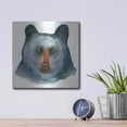 thumbnail image 4 of Luxe Metal Art ' Black Bear' by Jeannine Saylor, Metal Wall Art, 12"x12", 4 of 9