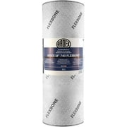 ARDEX FLEXBONE UI 740 Uncoupling Waterproof Crack Isolating Membrane 215 Sq Ft Roll, 1/8" Thick, Load Bearing Floor Underlayment for Ceramic, Porcelain, Stone Large Format Tiles in Heavy Stress Areas