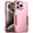 Light Pink, variant on Poetic Neon Case for iPhone 15 pro max, Dual Layer Heavy Duty Drop Protection, Purple