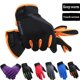 thumbnail image 2 of Guantes de ciclismo shaofei transpirables de verano y cálidos de invierno M naranja, 2 of 5