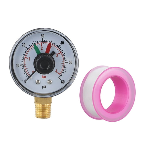 yaaqii ECX271261 Pool Pressure Gauge Replacement for Hayward Filters&Multi-Port Valves