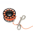 thumbnail image 3 of Carrete de aleación de aluminio para buceo, 15 m, 30 m, boya de elefante con cable y gancho enrollador, 3 of 5