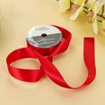 thumbnail image 2 of UNIQUE CREATIV Satin Ribbon 25 mm (0.98 in) × 5.5 m (⅞ in × 6 yd), Red, 5.49 m (18 ft), 2 of 4