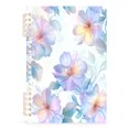 thumbnail image 7 of FORMRS 1-Subject Spiral Notebook 8" x 5" College Ruled 60 Refillable Sheet A5 Hard Cover, Pastel Flower Pattern, 7 of 7