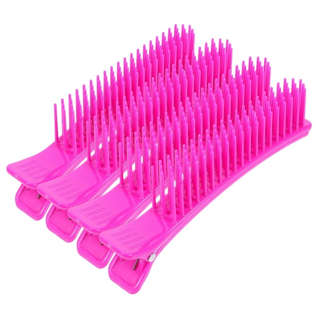 AURARMLET 4Ud Clips Para Seccionar Y Teñir Color Con Peine Antideslizante Para Uso En Casa