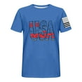 thumbnail image 3 of CYiJun American Flag Shirts for Men USA Patriotic Graphic T shirts 4th of July Memorial Day Tee Tops, 3 of 5