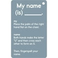 thumbnail image 4 of Carson Dellosa Education Sign Language Flash Cards, 4 of 8