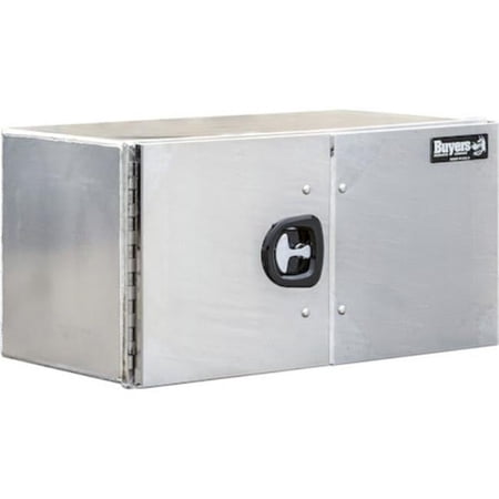 Buyers Products BUY1705585 24 x 24 x 60 in. Pro Series Smooth Aluminum Barn Door Underbody Truck Tool