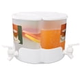 thumbnail image 5 of YIYIBYUS Drink Dispensers 5.2L 360° Rotation Beverage Juice Dispenser for Party Restaurant White, 5 of 9
