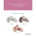 thumbnail image 2 of MeMoi Women's Josephine Plush Slippers - Womens - Female (Medium, Pink), 2 of 7