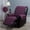 Burgundy, variant on Stonecrest Recliner Cover, Heated Recliner Slipcover, Stay in Place (Burgundy, Heated 23" Regular Recliner)