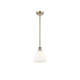 thumbnail image 2 of 516-1S-AB-GBD-751-Innovations Lighting-Bristol Glass - 1 Light Mini Pendant In Industrial Style-9.25 Inches Tall and 7.5 Inches Wide-Antique Brass, 2 of 4
