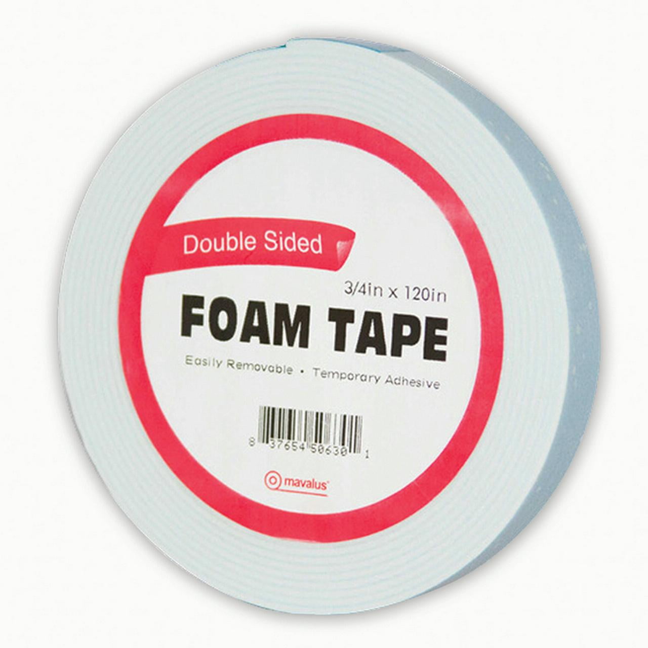 MAVALUS MOUNTING DOUBLE SIDED FOAM TAPE 3/4X120