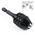 thumbnail image 1 of 0.3-8mm Keyless Drill Chuck Screwdriver Impact Driver Adapter 1/4" Hex Shank, 1 of 1