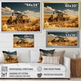 thumbnail image 4 of Designart "Farm Harvesting Gold landscape III" Farmhouse Floater Framed Canvas Wall Art, 4 of 7